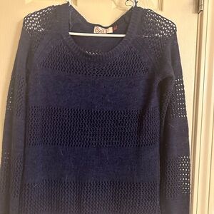 SO Navy Blue Knit Sweater